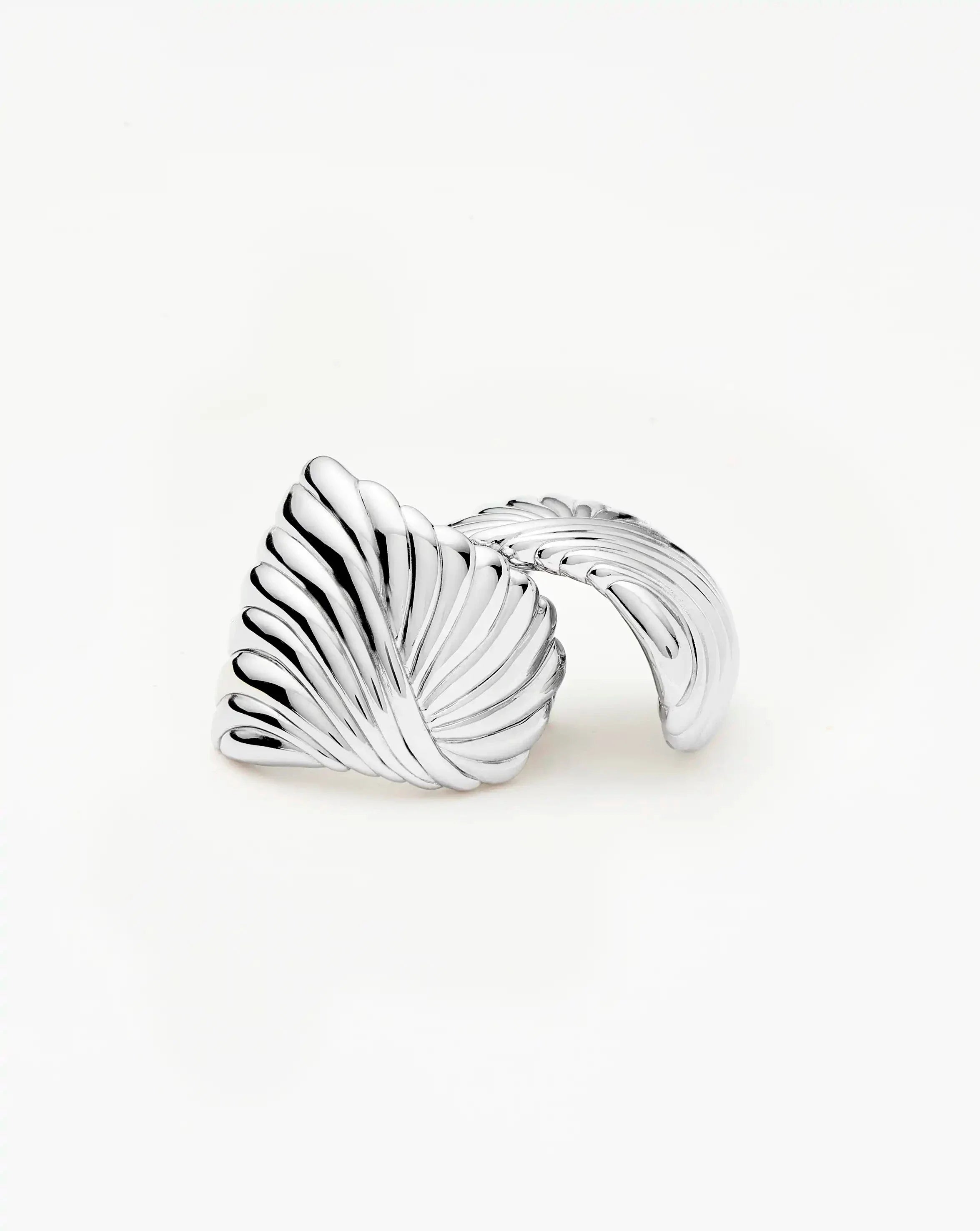 Ripple Oversized Stud Earrings