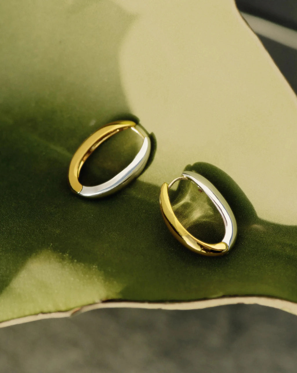Savi Signature Small Hoop Earrings | Mix Metal